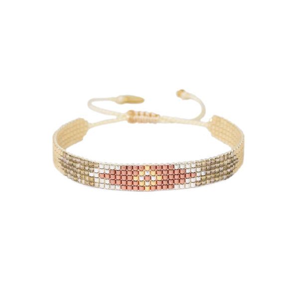 Peeky XS Pink/Gold Bracelet