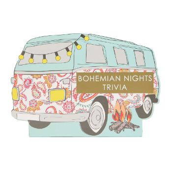 Bohemian Nights Trivia Cards