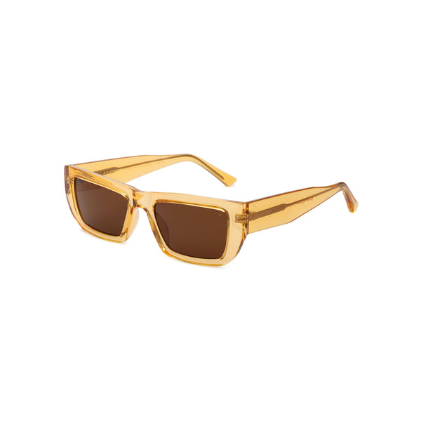 Fame Sunglasses Yellow Transparent