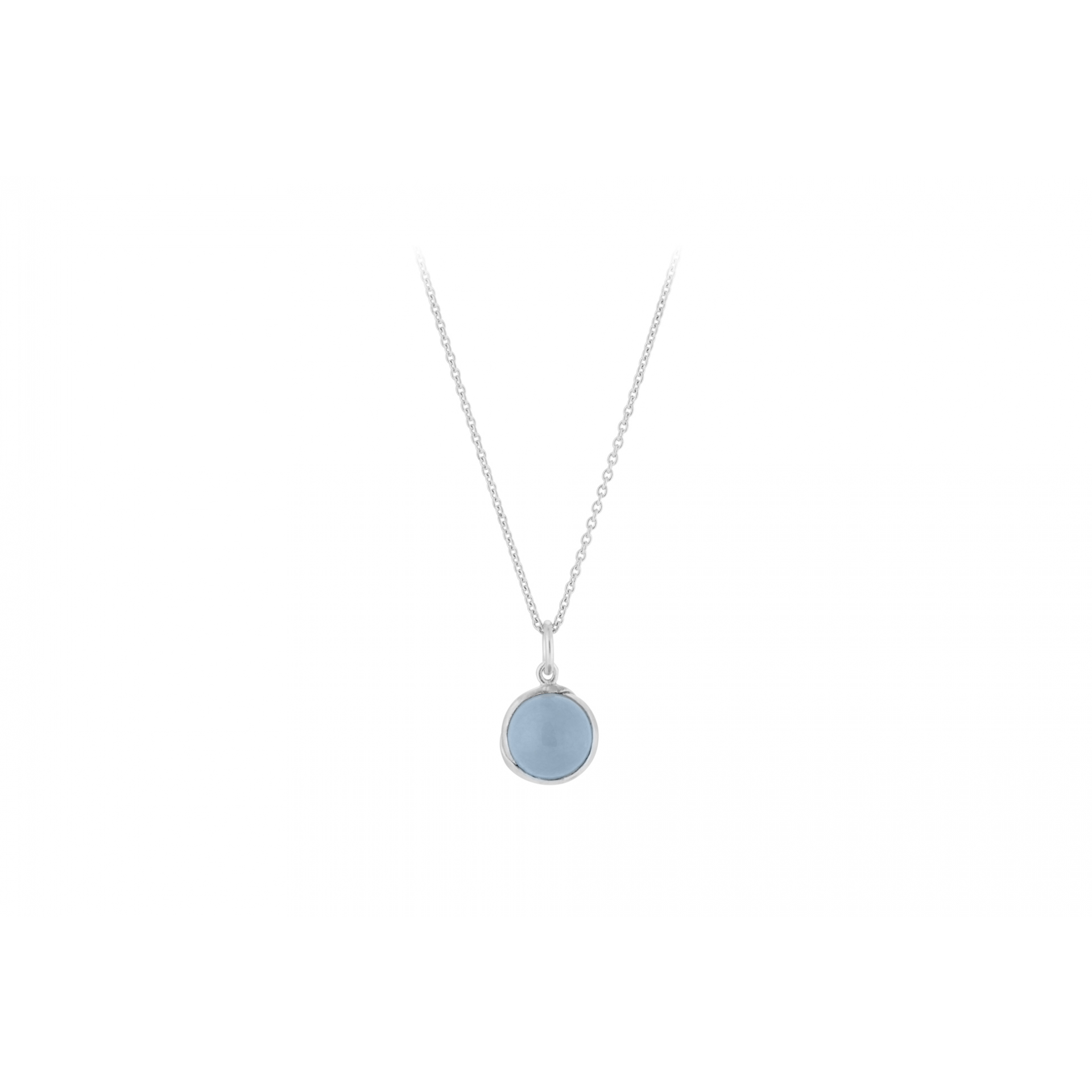 Pernille Corydon Aura Blue Necklace Silver