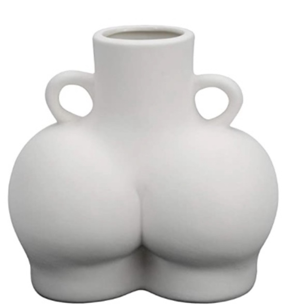 White Bottom Vase