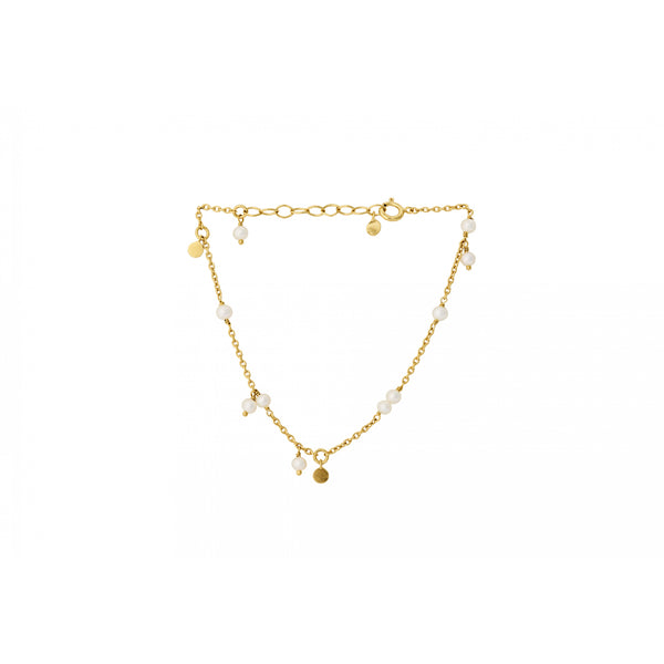 Pernille Corydon Ocean Pearl Bracelet In Gold
