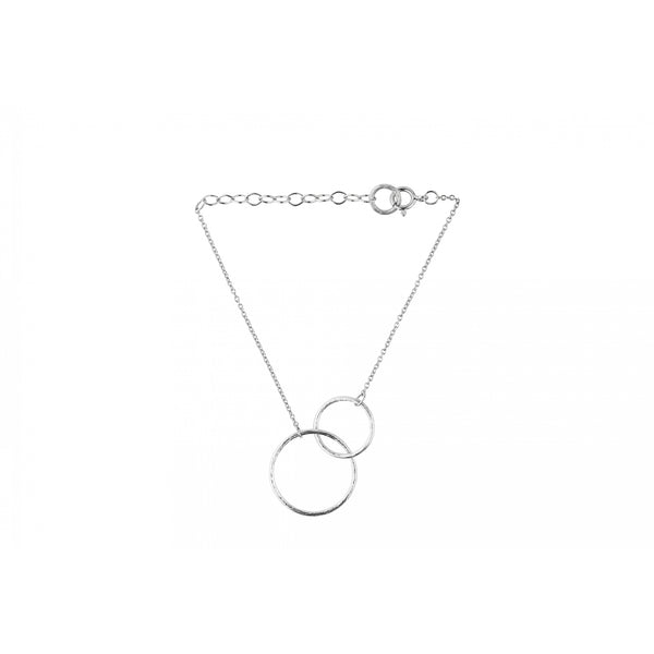 Pernille Corydon Double Plain Ring Bracelet In Silver