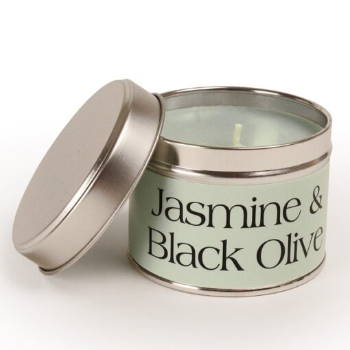 Pintail Candles Single Wick Jasmine & Black Olive Pintail Candle