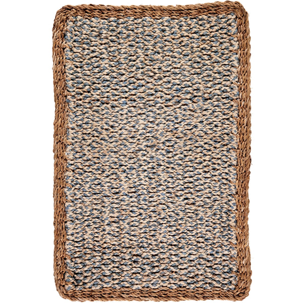 Source for the Goose Jute Doormat - Thistle Blue