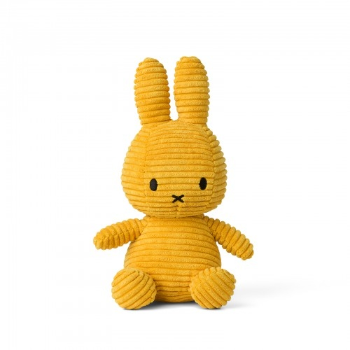 Miffy Yellow Miffy Corduroy Toy