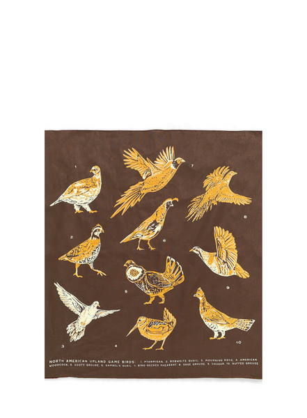 Upland Game Birds Guide Bandana