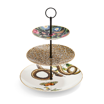 Spode Creatures of Curiosity 3-Tier Cake Stand