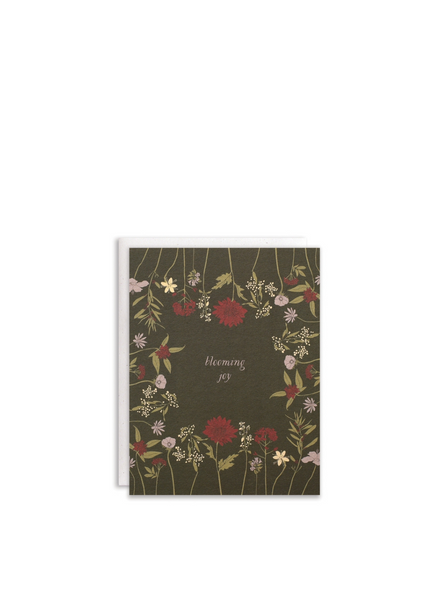 June & December Blooming Joy Card