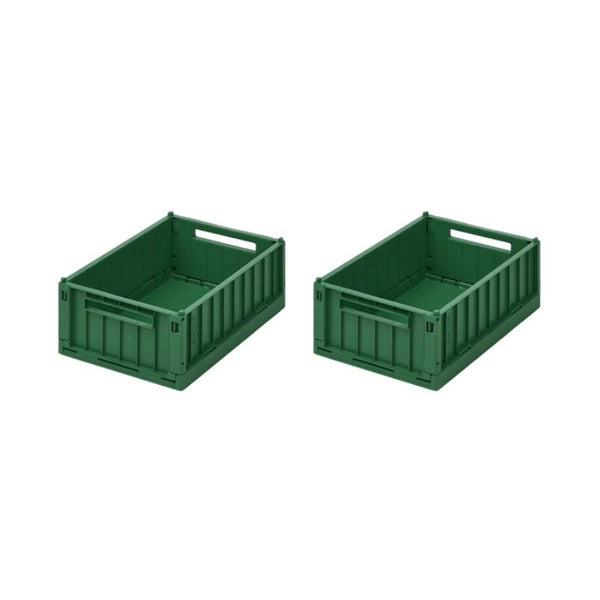 Weston Storage Box Small - 2-Pack Garden Green