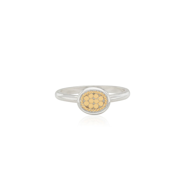 Anna Beck Oval Stacking Ring Gold/Silver