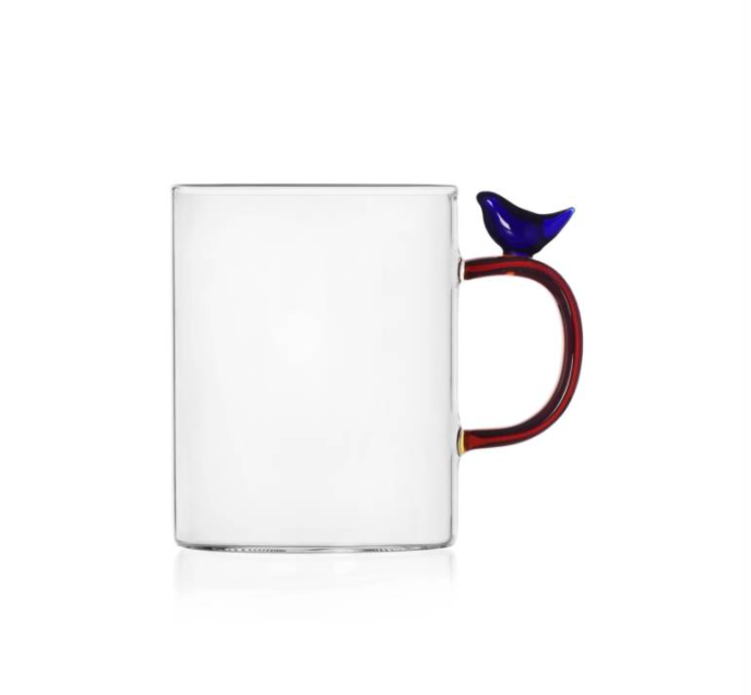 Birds Mug - Blue