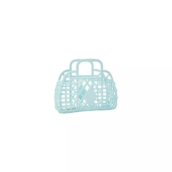 Retro Basket Mini - Blue