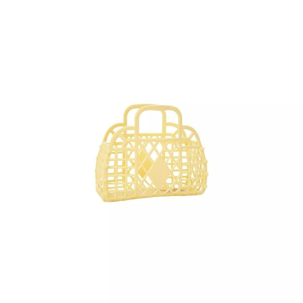 Retro Basket Mini - Yellow