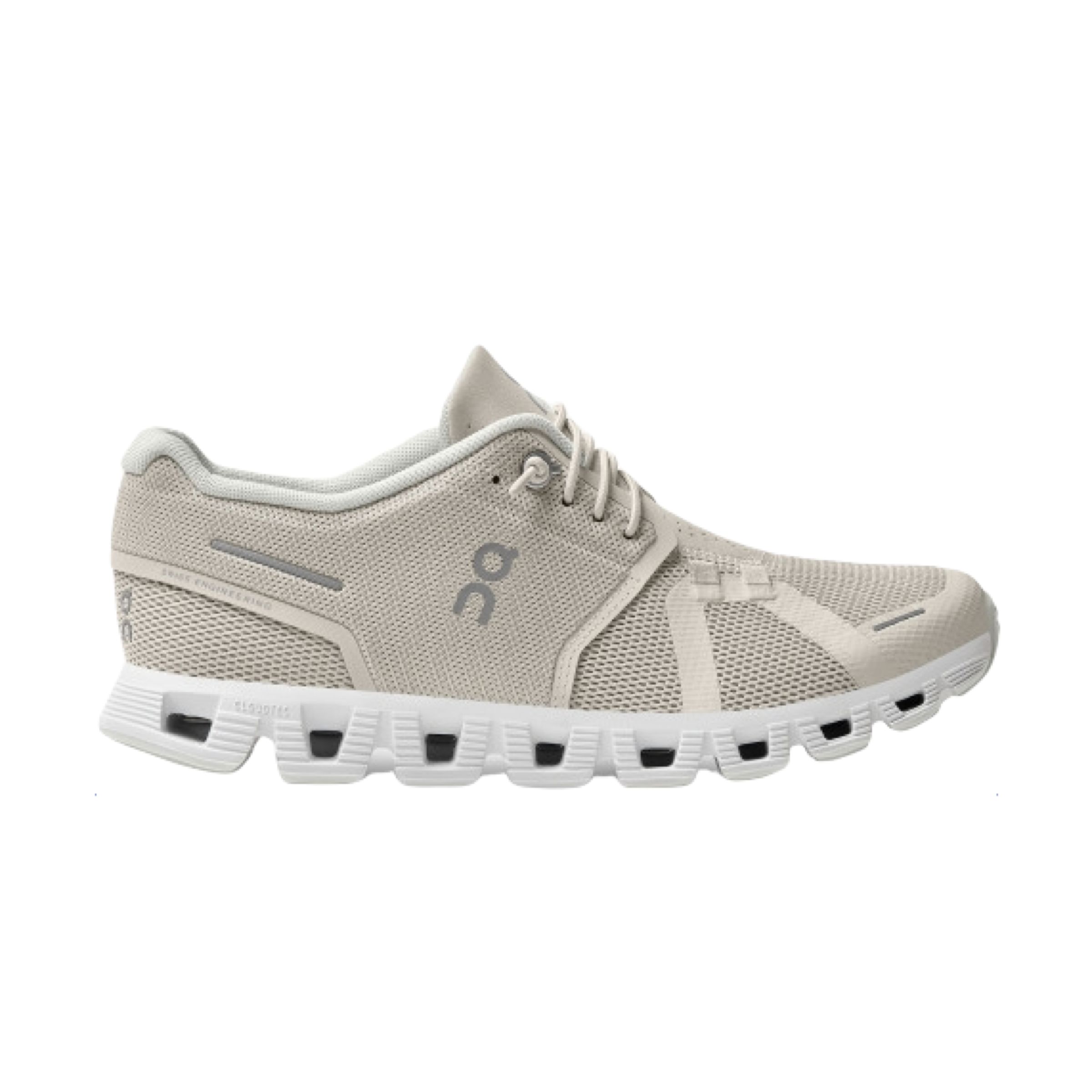 ON Running Scarpe Cloud 5 Donna Pearl/white
