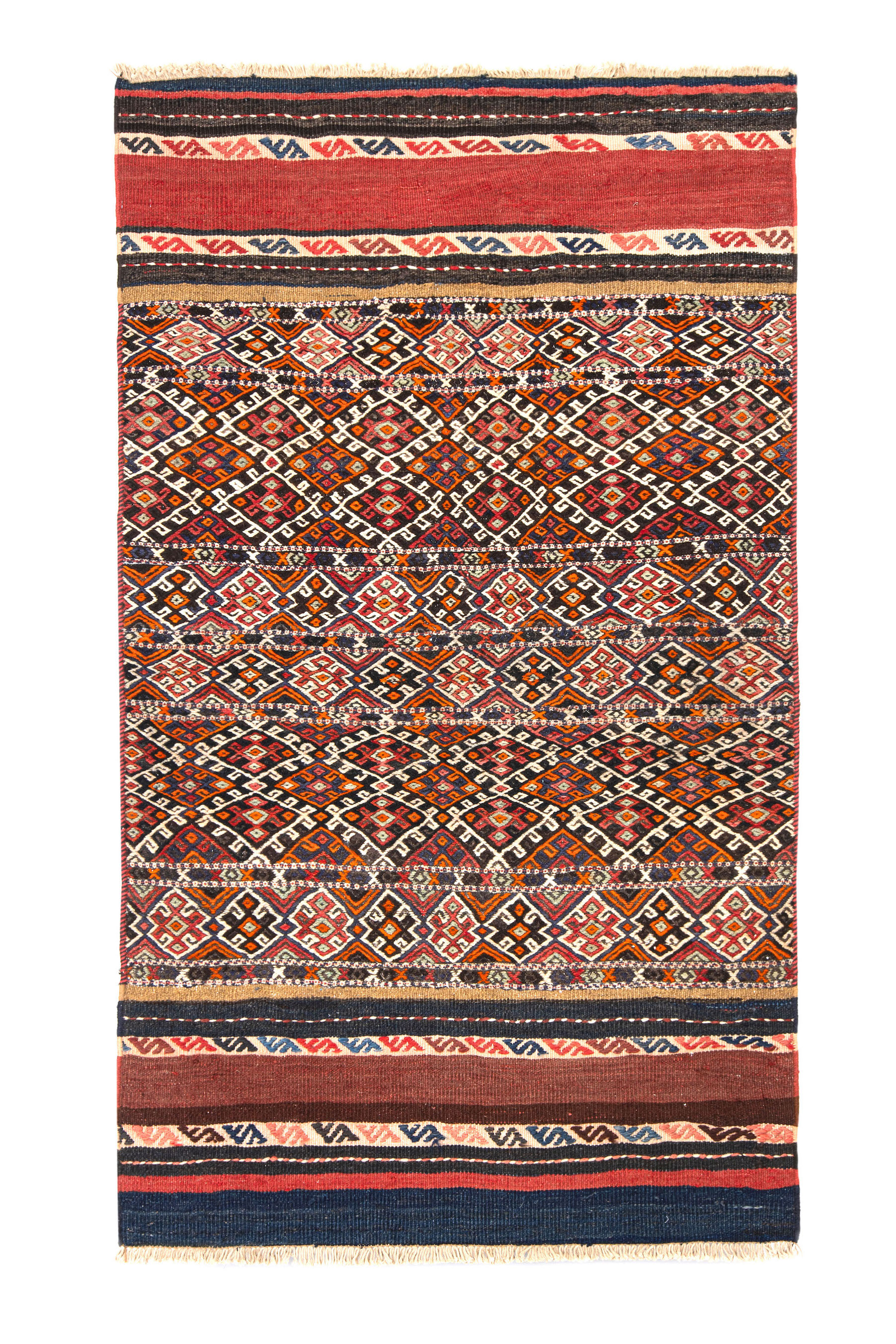Pompon Bazar Vintage Iranian Kilim 165 x 98 cm (KAF-430)