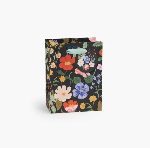 Strawberry Fields Small Gift Bag By Rifle Paper