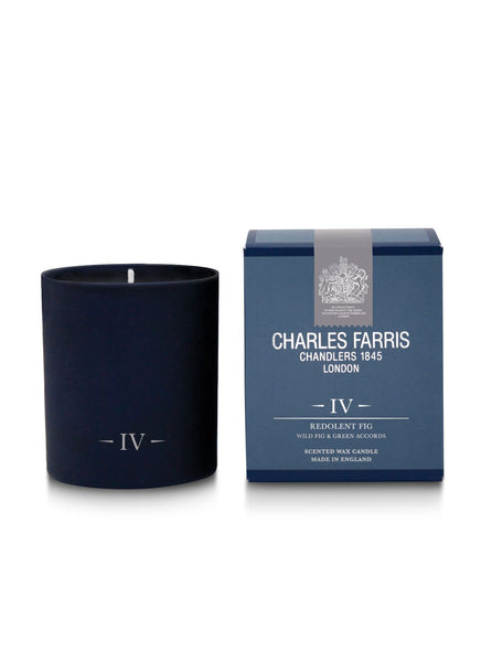 Charles Farris Signature Candle - Redolent Fig Iv, Wild Fig And Green Accords