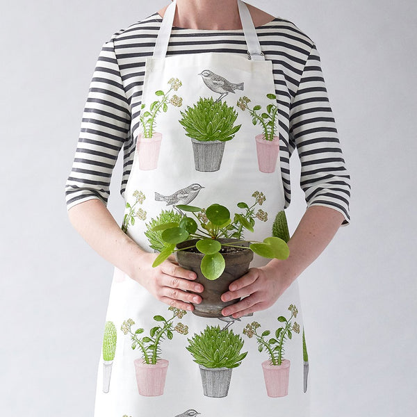 Apron - Cactus & Bird