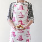 Apron - Pink Jelly & Cake