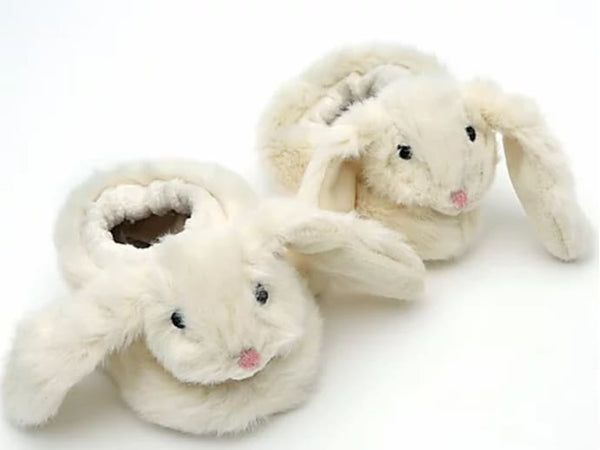 Jomanda Ltd Baby Slippers - Cream Bunny