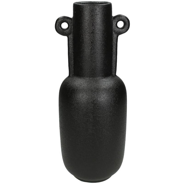 Maitri Vase Black Modern Large