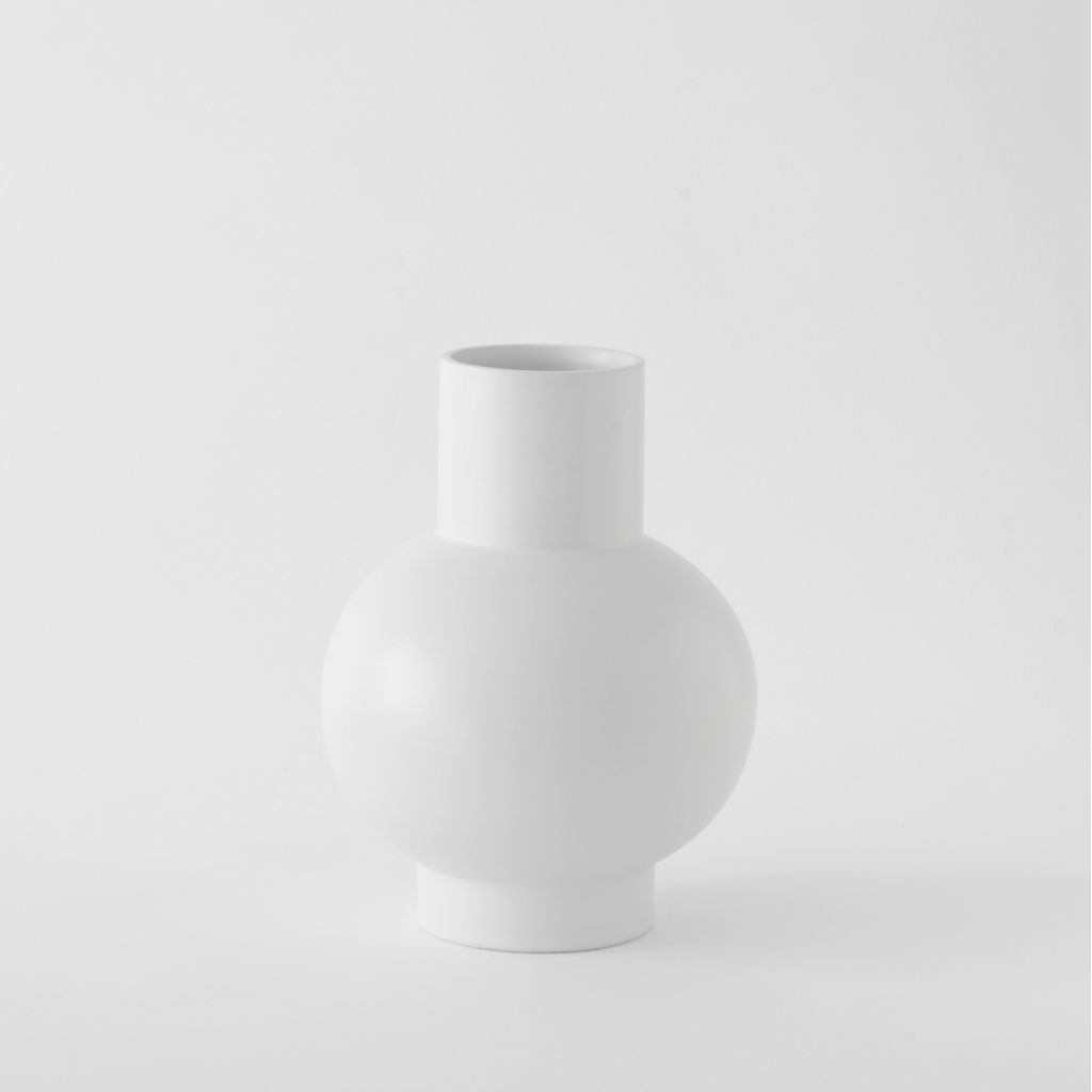 raawii Strøm Vase Large - White