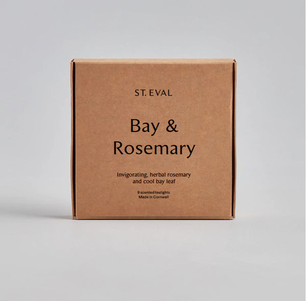 St Eval Candle Company Bay And Rosemary Tea Lights