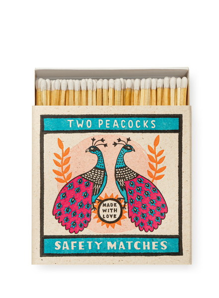Archivist Two Peacocks Matches