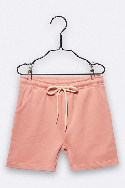 LOVE kidswear Enno Shorts In Grapefruit Pink For Kids