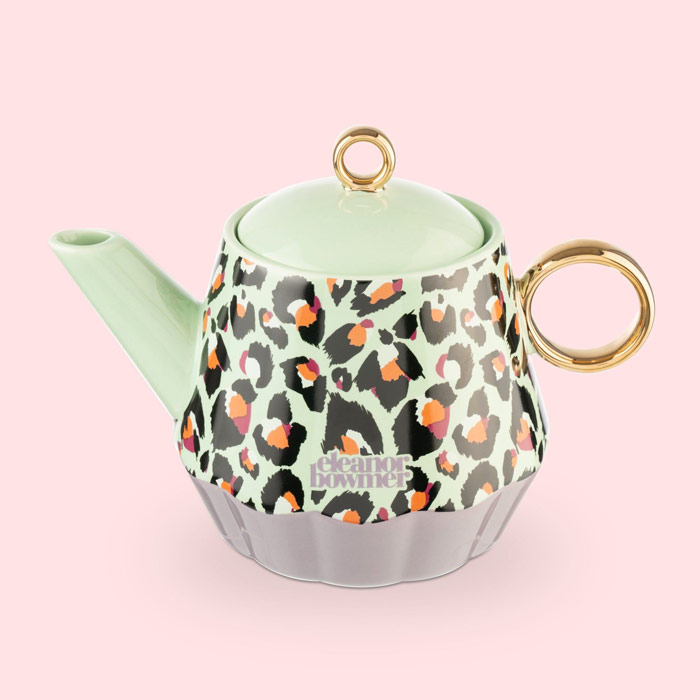 Eleanor Bowmer Leopard Print Teapot