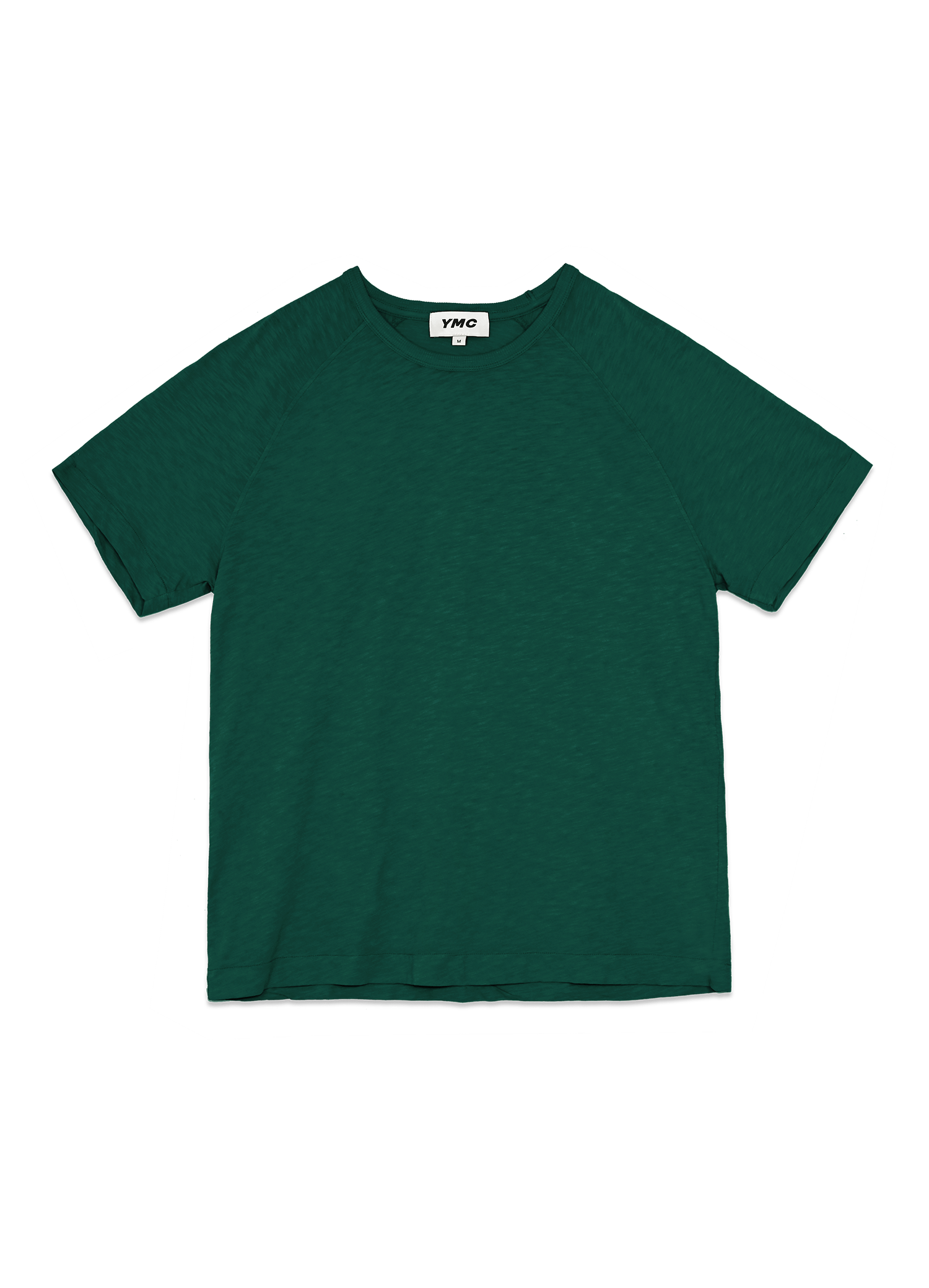 YMC Television Raglan T-Shirt - Green