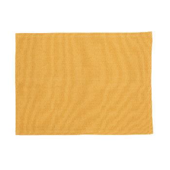 Recycled Cotton Placemat - Yolk Yellow