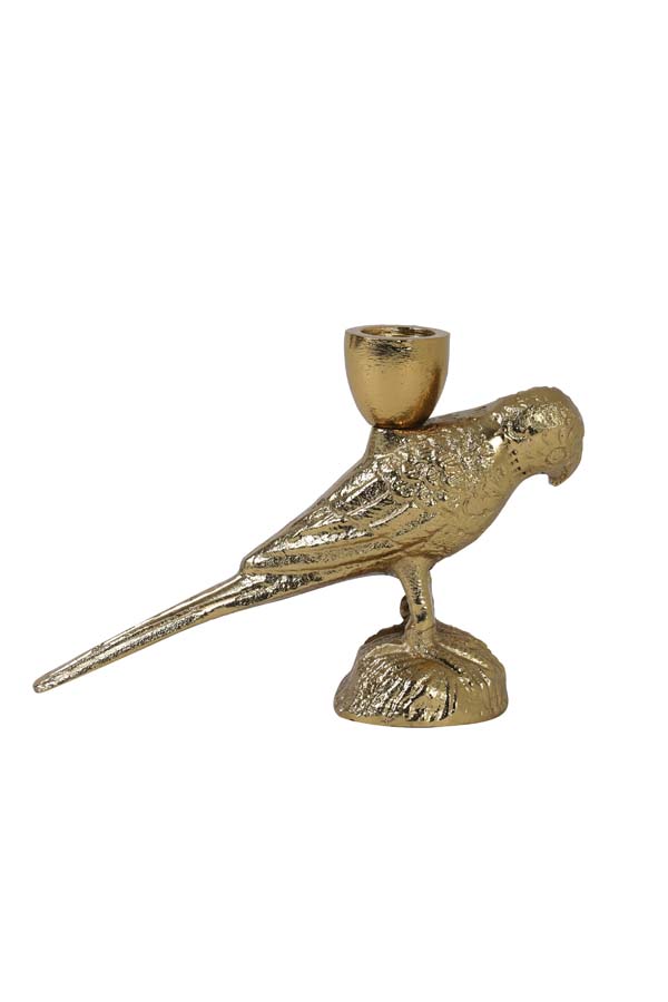 BIRD gold Candle holder