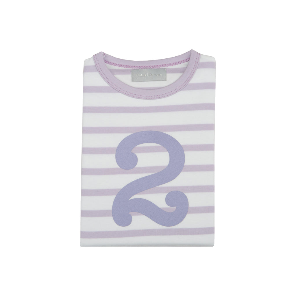 Breton Striped Number 2 T Shirt