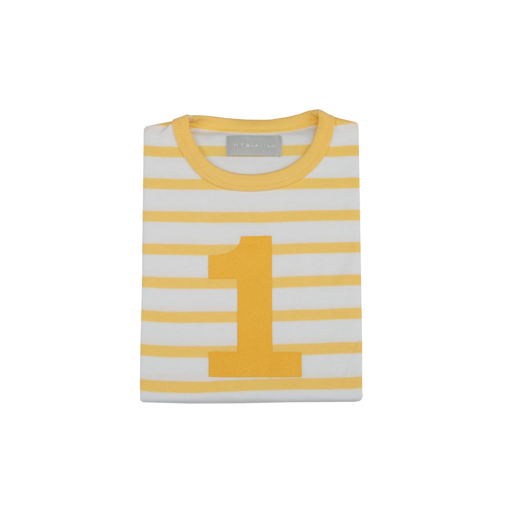 Breton Striped Number 1 T Shirt