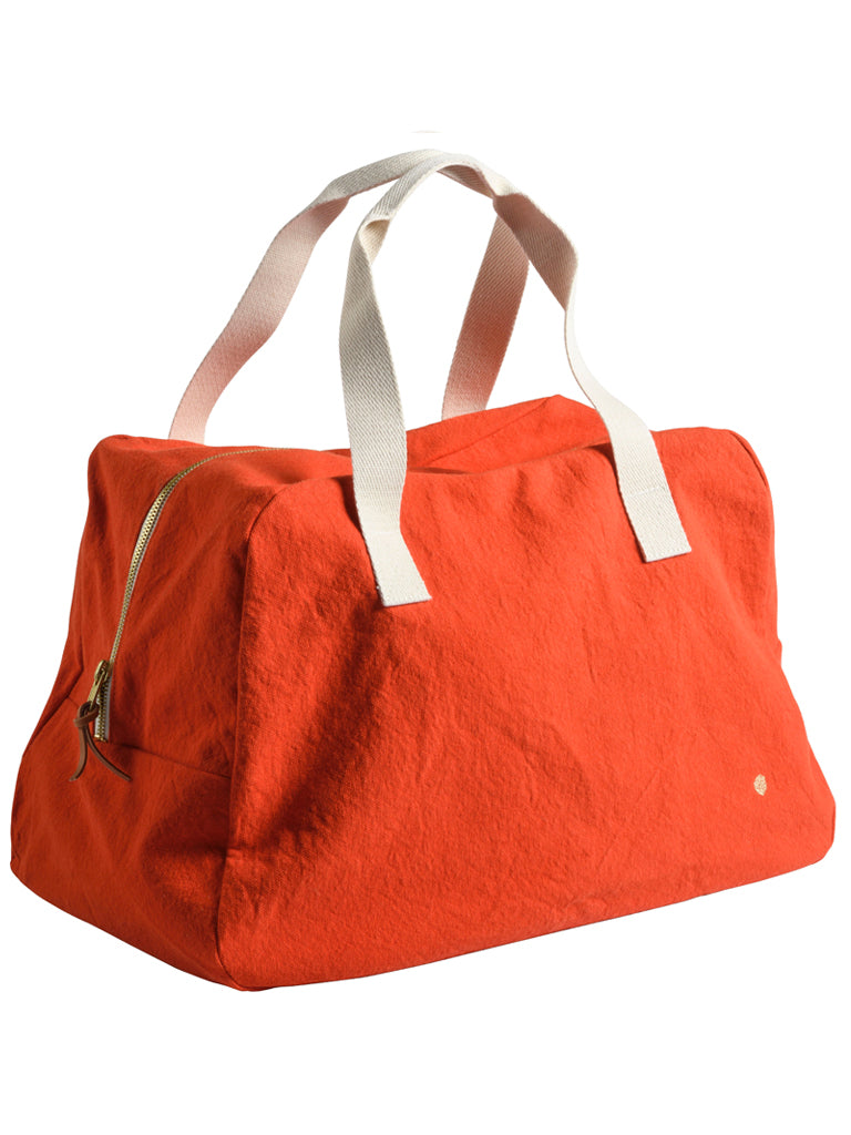 Weekend Bag In Iona Tangerine