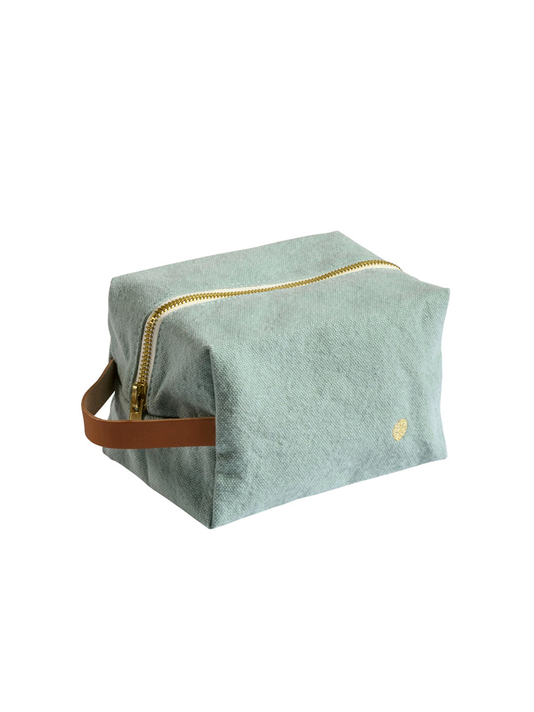 Small Pouch Cube In Iona Celadon Pm