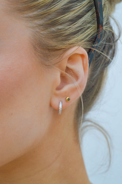 ania-haie-silver-rope-huggie-hoop-earrings