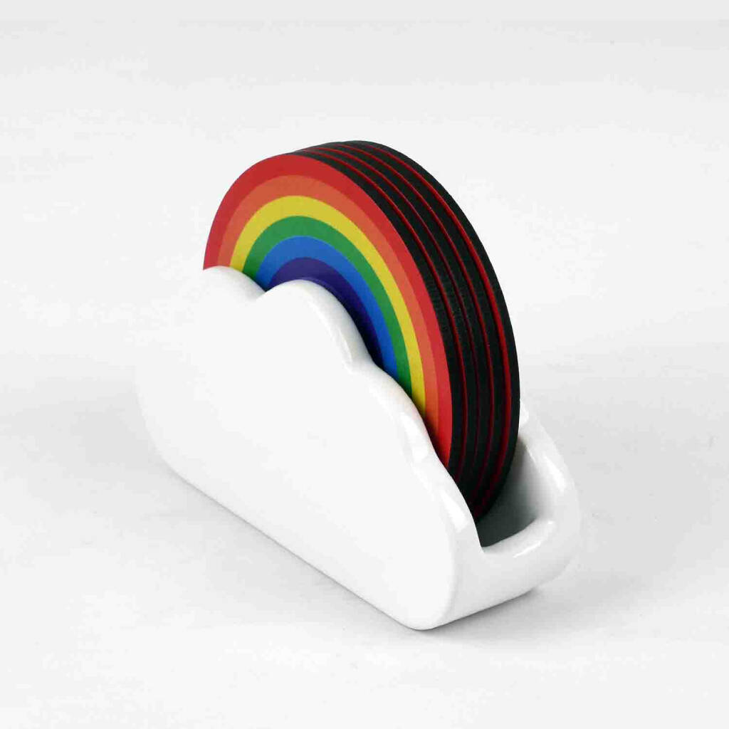 Moxon Set of 6 Rainbow Coasters