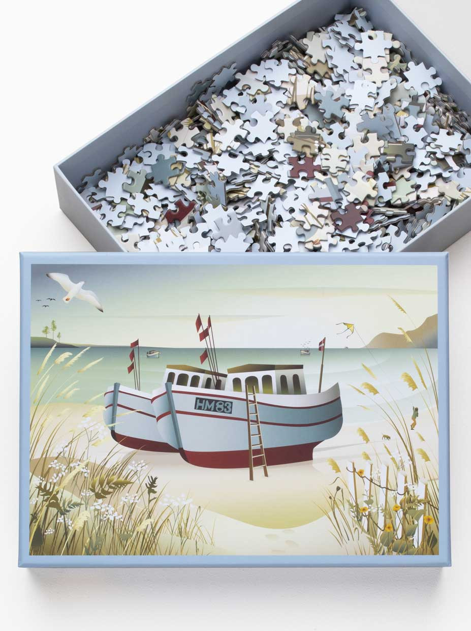 Puzzle 1000 Pezzi Fishing Boats