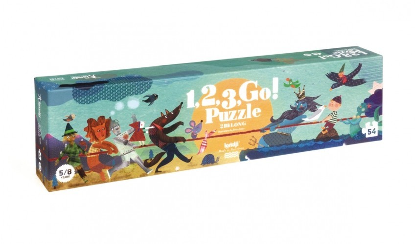 Londji Puzzle 54 Pezzi - 1, 2, 3, Go! - Londji