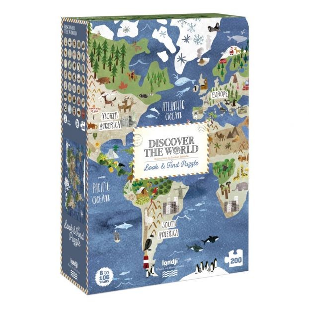 Discover The World 200 Piece Puzzle