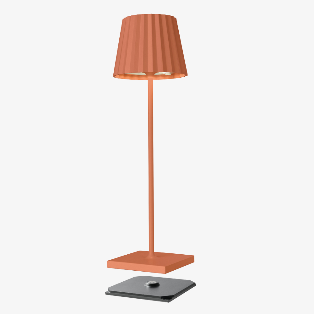 Sompex Cordless Splashproof LED Garden Table Lamp Troll 2.0 Orange
