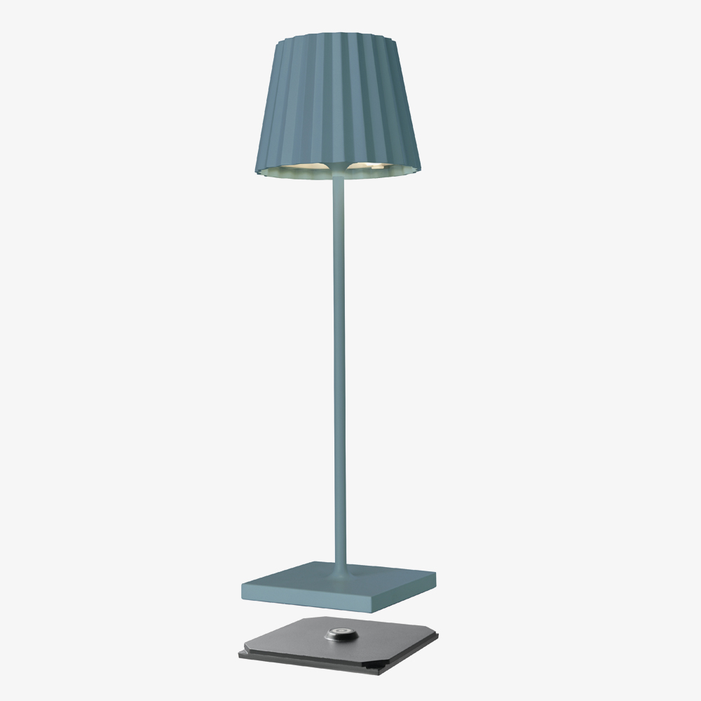 Sompex Cordless Splashproof LED Garden Table Lamp Troll 2.0 Blue