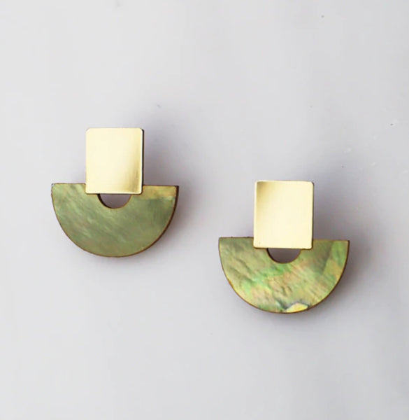 Marina Clip On Stud Earrings