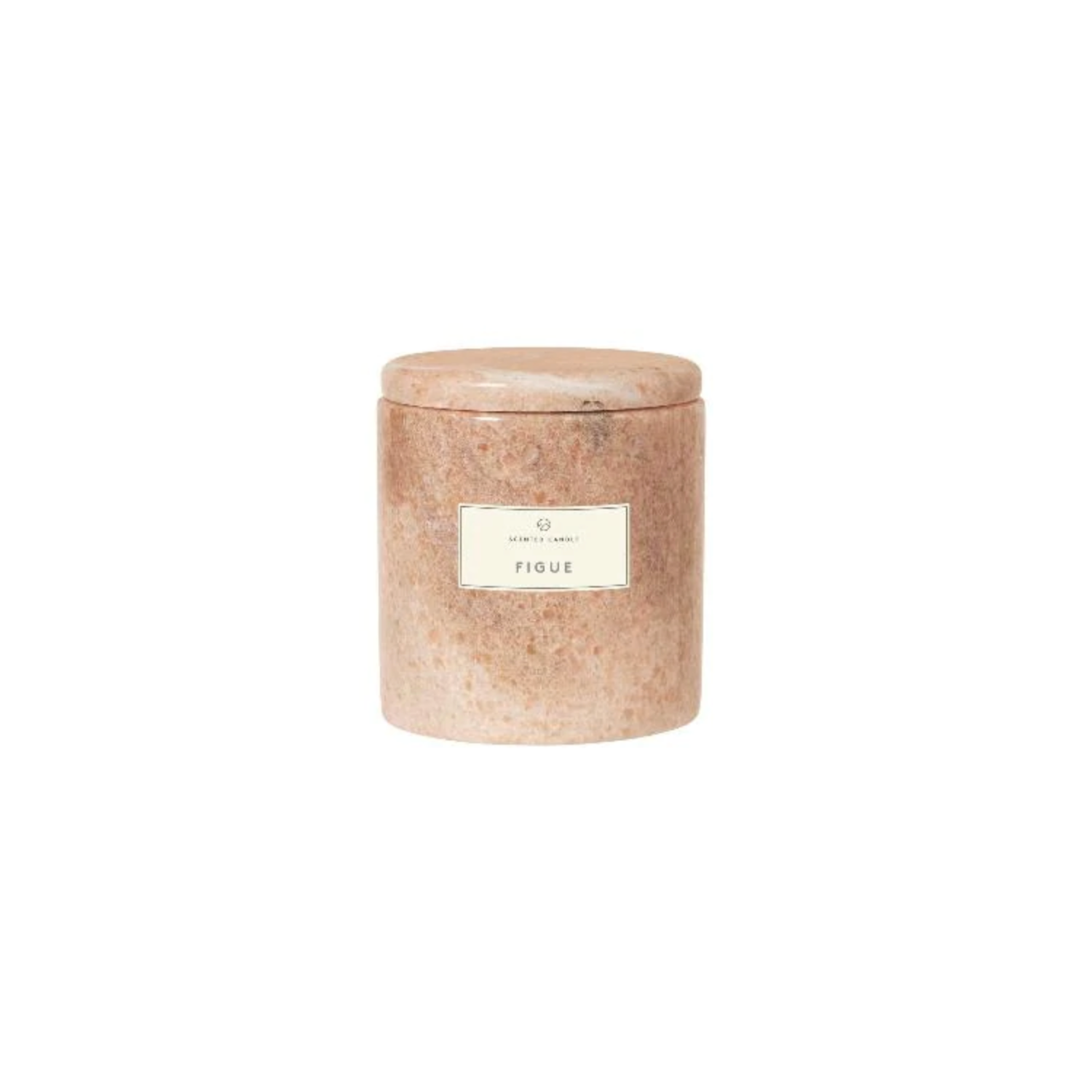 Scented Candle with Marble Container in Small - Figue