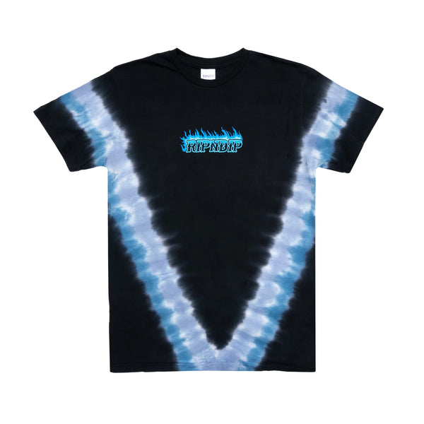 Hades T-Shirt - Blue/Black V Dye