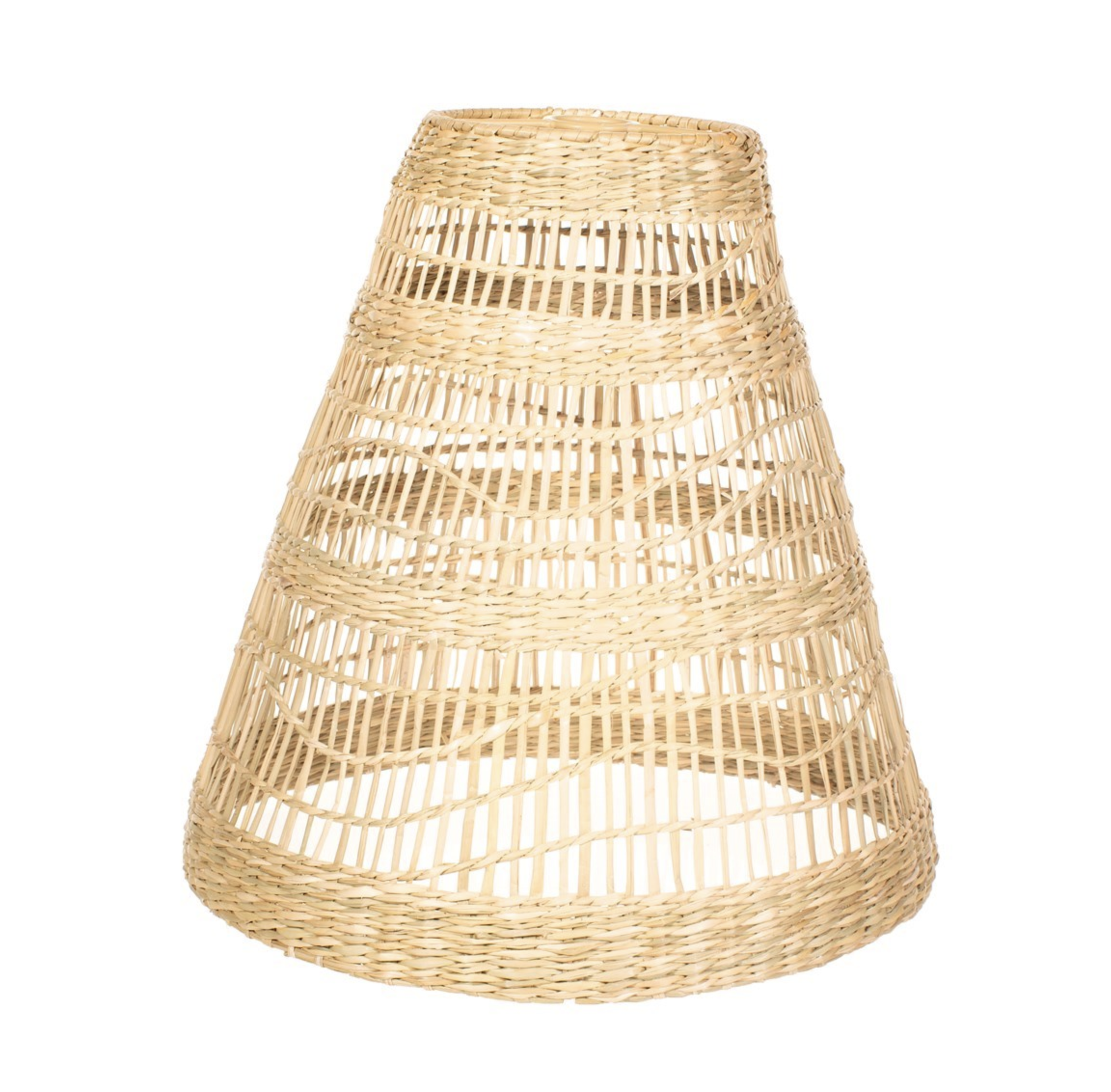 Sass & Belle   Large Rattan Lampshade