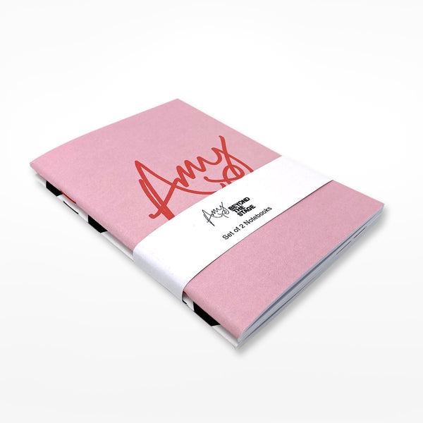 Cherry And Amy Notebooks (pair) - A6